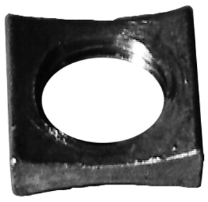 Hughes Brothers Steel Concave Locknuts 7/8 in Galvanized