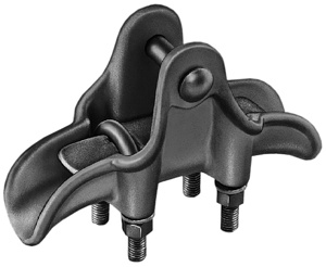 Hubbell Power HAS Suspension Clamps Aluminum 6.75 in