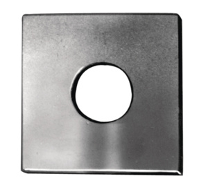 Hubbell Power Steel Flat Square Washers 2 x 2 in 0.5625 in