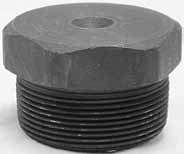 Forged Carbon Steel Hex Head Plugs 1/2 in 3000/6000 lb Domestic MPT