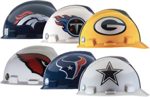 MSA NFL Logo V-Gard® Caps 6-1/2 - 8 in Graphic/Logo