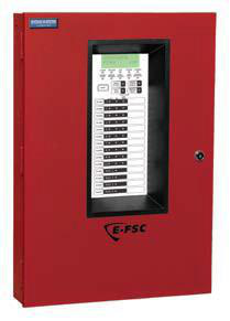 Edwards Company E-FSC Series Conventional Fire Alarm Panels Red