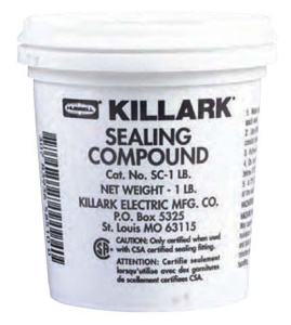 Hubbell-Killark Electric Sealing Compounds