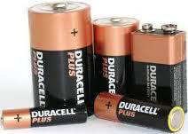 Duracell Coppertop Alkaline Batteries 1.5 V D