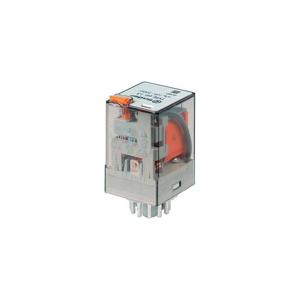 Finder Relays 60 Series Plug-in Ice Cube Relays 120 VAC Circular Base 8 Pin 10 A DPDT