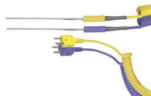 General Purpose Thermocouple Probes With Miniature Plug Connector