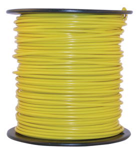 Kris-Tech Wire Heavy Duty Solid Copper Tracer Wire 12 AWG 1500 ft Reel Orange