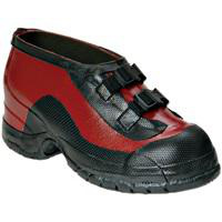 Honeywell Salisbury Deep Heel Dieletric Overshoes Black/Red Buckle