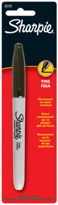 Newell Writing Fine Point Permanent Markers Black 2 Per Pack