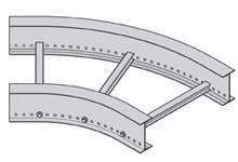 Eaton B-Line Series 2/3/4/5 90 Degree Horizontal Bend Ladder Type