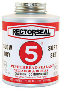 RectorSeal No. 5® Multi-purpose Pipe Thread Sealants 8 oz Can