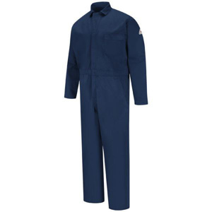 Workwear Outfitters Bulwark EXCEL FR® Classic Industrial Coveralls 2XL Navy Cotton Twill 11 cal/cm2