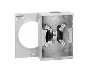 Eaton Cutler-Hammer 200 A Residential Ringless Type Cover 1 Phase Single Meter Sockets 200 A OH/UG
