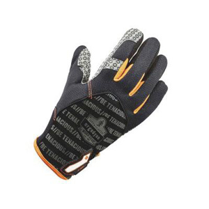Ergodyne ProFlex® 821 Smooth Surface Handling Gloves Medium Polyester, Synthetic Leather Black