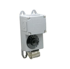 Marley Engineered Products (MEP) WT1 Series Single Pole - Snap Action Specialty Thermostat - Line Voltage 120 - 277 V 25 A Gray