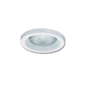 Lithonia 5H20 Series 5 in Trims White Open (Shower-rated) Narrow Drop Flange Matte White