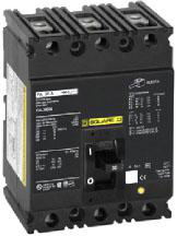Square D I-Line™ FAL Series Cable-in/Cable-out Molded Case Industrial Circuit Breakers 15 A 600 VAC 18 kAIC 3 Pole 3 Phase