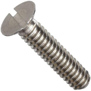 Selecta Products Steel Slotted Flat Head Machine Screws 32 TPI #6 Zinc-plated