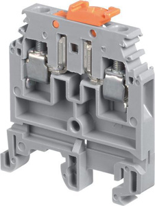 TE Connectivity SNA Series M4/6.SNBT IEC Style Blade Disconnect Terminal Blocks Screw Clamp 1 Tier 22 - 10 AWG