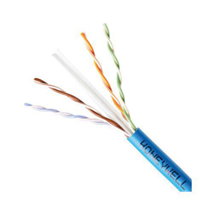 Honeywell Genesis Voice and Data Cat6 Riser Cable 23 AWG 1000 ft Box Blue 4 Pair