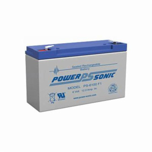 Power Sonic Sealed Lead Acid Batteries 6 V Sealed Lead Acid 5.95 in L x 2 in W x 3.86 in H
