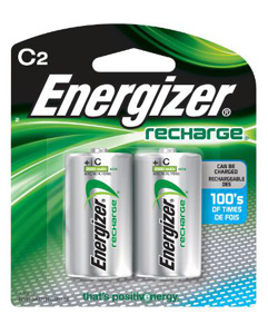 Energizer Rechargeable NiMH Batteries 1.2 V C