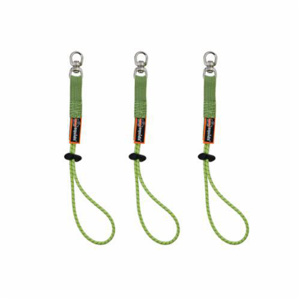 Ergodyne Squids® Elastic Loop Tool Tails™ 3713 Series Tool Lanyards with Swivel Nylon 11 in 10 lb