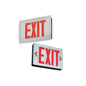 Lithonia Illuminated Emergency Exit Signs LED Single Face
