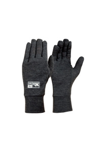 Dragonwear FR Squall Glove Liners 2XL Rayon, Wool (Merino) Gray