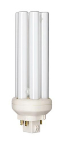 Signify Lighting Alto® Series Compact Fluorescent Lamps Triple Twin Tube (TTT) CFL 4-pin 4-pin (GX24q-3) 4100 K 32 W
