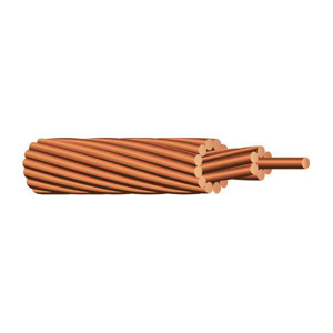 General Cable Bare Soft Drawn Solid Copper Conductor 4 AWG 200 ft Reel