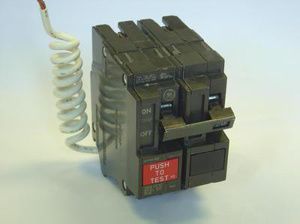 ABB Midwest Electric THQL Series GFCI Molded Case Plug-in Circuit Breakers 30 A 120/240 VAC 10 kAIC 2 Pole 1 Phase