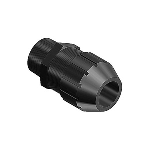 ABB Thomas & Betts Black Beauty Liquidtight Strain Relief Cord Connectors 2 in Nylon 1.850 - 2.190 in