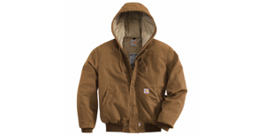 Kits - Carhartt FR Lined Insulated Midweight Hooded Jackets - Co-Mo <em class="search-results-highlight">Logo</em> 2XL Tall Brown Mens