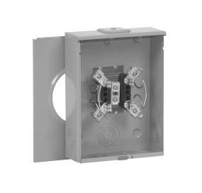Eaton Cutler-Hammer 200 A Residential Ringless Type Cover 1 Phase Single Meter Sockets 200 A OH