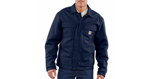 Kits - Carhartt FR Quilt-lined Lanyard-access Jackets - WCEC <em class="search-results-highlight">Logo</em> 2XL Navy Mens