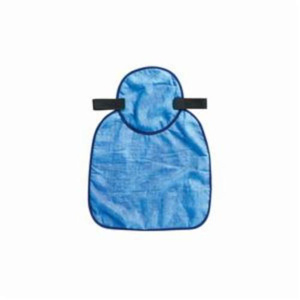 Ergodyne Chill-Its® 12596 Evaporative Hard Hat Neck Shades with Cooling Towel Blue