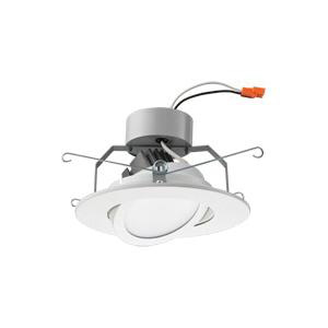 Lithonia 6G1 Recessed LED Downlights 120 V 10 W 6 in 2700 K Brushed Nickel Dimmable 680 lm