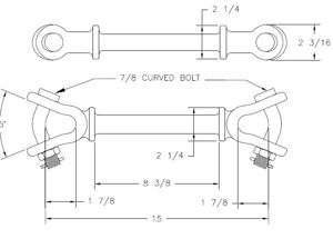 Maclean Power Hot Line Y-Clevis-Y-Clevis Socket-type Insulator Fittings