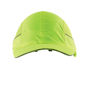 Ergodyne Skullerz® 8960 Bump Caps with LED Lights 50 mm brim ABS Plastic Lime