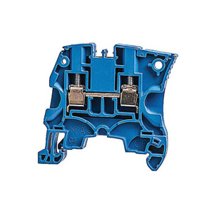 TE Connectivity ZS6 SNK Series IEC Style Feed-Through Terminal Blocks Screw Clamp 1 Tier 24 - 10 AWG