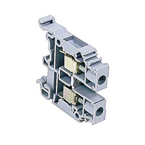 TE Connectivity SNA Series M6/8 IEC Style Feed-Through Terminal Blocks Screw Clamp 1 Tier 22 - 8 AWG