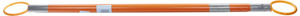 Cortina Retractable Cone Bars 5 - 9 ft Orange PVC