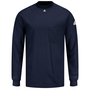 Workwear Outfitters Bulwark FR Lightweight Shirts XL Navy Mens
