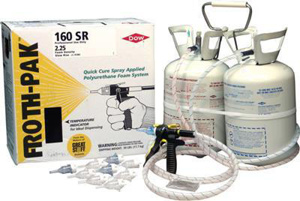 Wind-Lock Froth-Pak™ 160 Foam Sealant Kits Tank