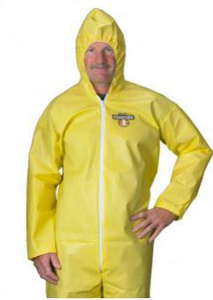 Lakeland ChemMax® 1 Chemical-resistant Disposable Coveralls 5XL Yellow