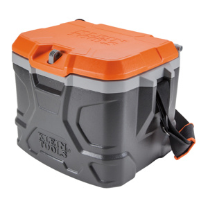 Klein Tools Tradesman Pro™ Tough Box 17-Quart Coolers 17 quart Gray/Orange Polyurethane