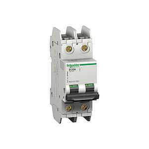 Schneider Electric Multi 9™ C60 Miniature Circuit Breakers 1 A 240 VAC 2 Pole