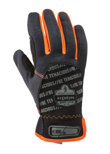 Ergodyne ProFlex® 815 Utility EZ Gloves 2XL Synthetic Leather, Polyester Black