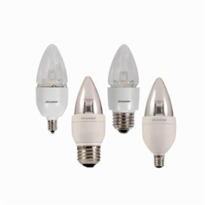 Sylvania UltraLED™ Blunt Tip Decorative Candle LED Lamps B13 2700 K 7 W Medium (E26)